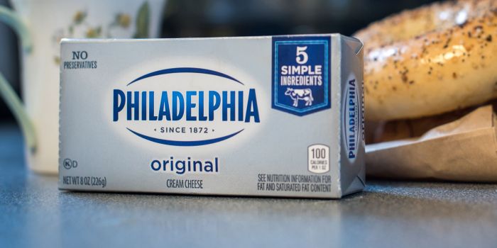 Nutrition facts on philadelphia cream cheese