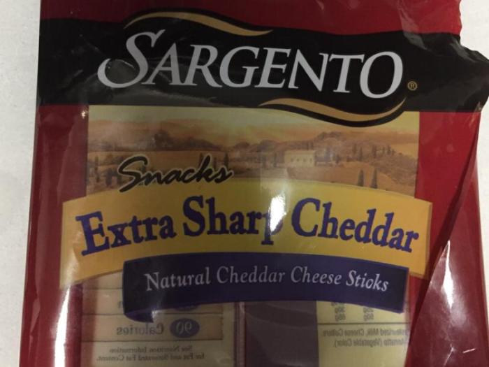 Sargento cheese stick nutrition info