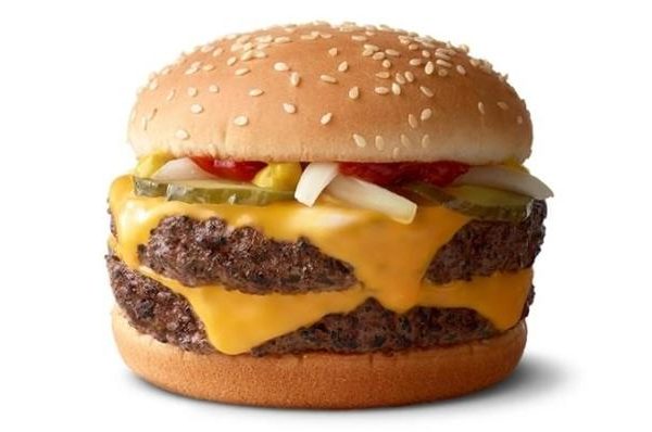 Double quarter pounder with cheese nutrition information