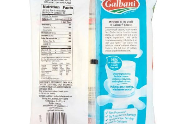 Galbani string cheese nutrition