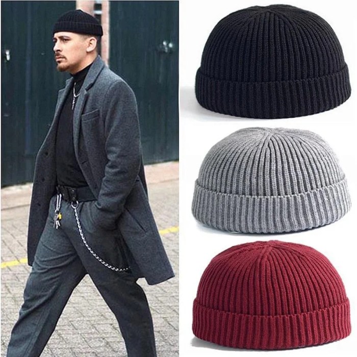 Mens fashion beanie