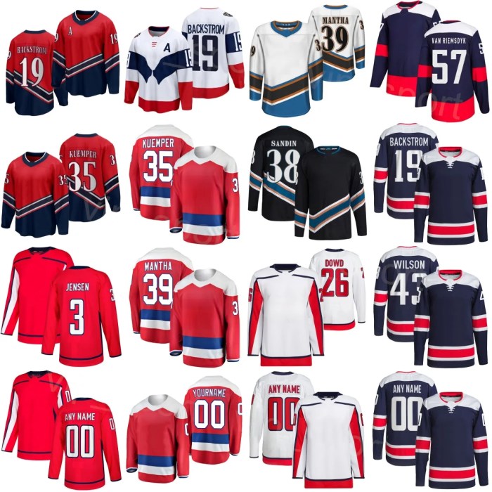 Men's hockey jersey fashion