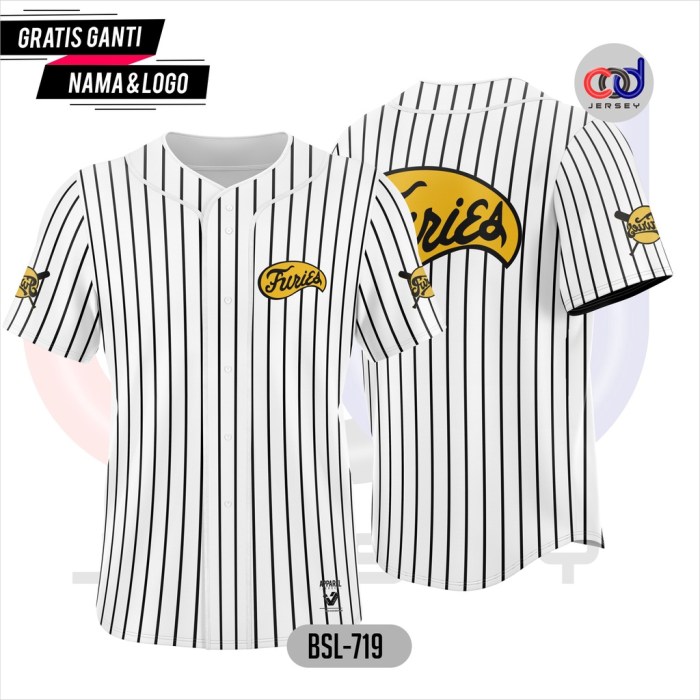 Baseball jersey fashion mens