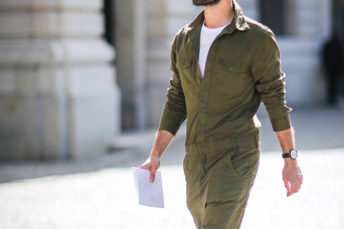 Jumpsuit men fashion