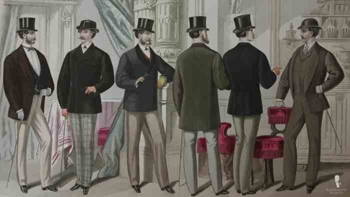 Men's victorian fashion