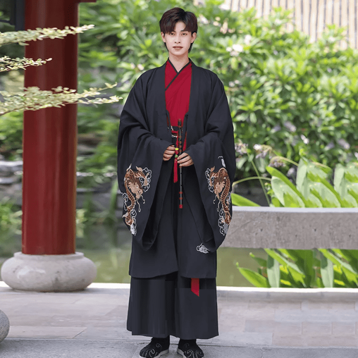 Men's kimono fashion