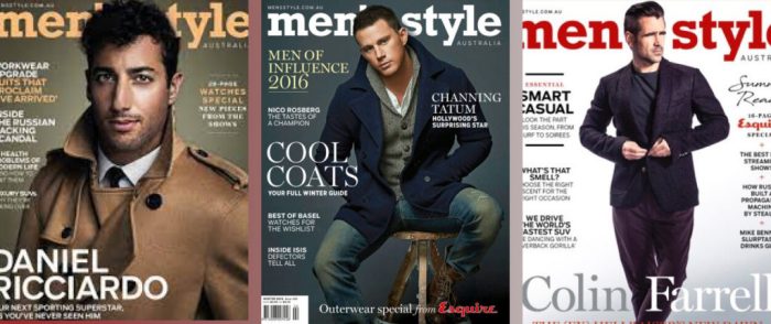 Fashion magazines men