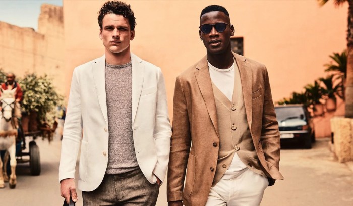 Men's fashion for dark skin